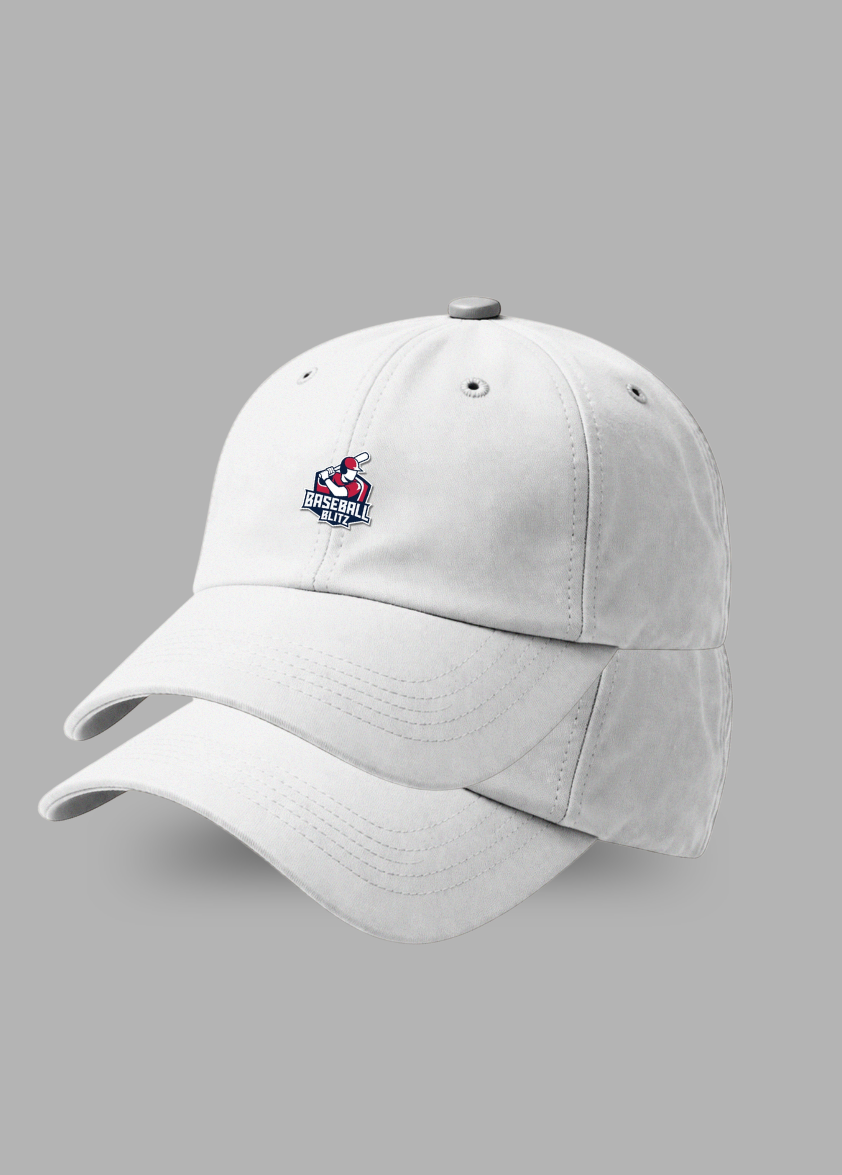 Classic Flat Cap White
